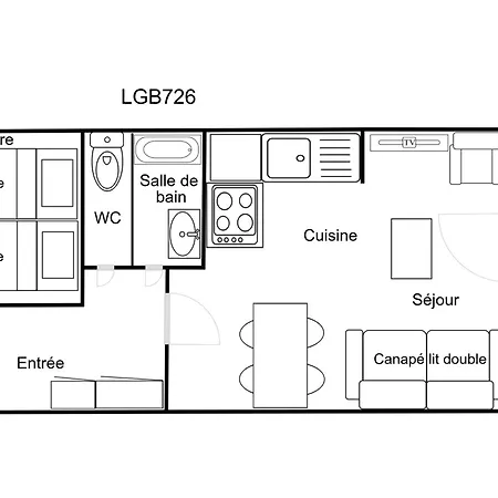 Apartament Confortable 2 Pieces, Skis Aux Pieds & Proche Commerces - Fr-1-182a-29 Courchevel