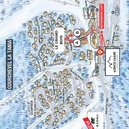 Confortable 2 Pieces, Skis Aux Pieds & Proche Commerces - Fr-1-182a-29 * 쿠쉐벨
